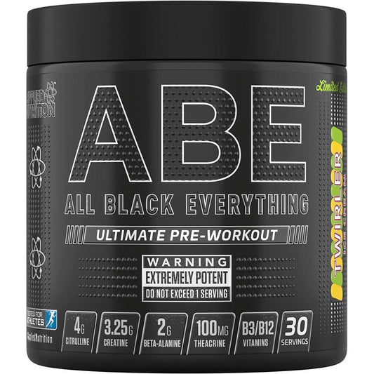 Applied Nutrition ABE All Black Everything Pre Workout Twirler Ice CreamPowder