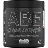 Applied Nutrition Bundle ABE Pre Workout 315g | All Black Everything Pre Workout Powder, Energy & Physical Performance with Creatine, Beta Alanine (Energy Flavour) - Gluta