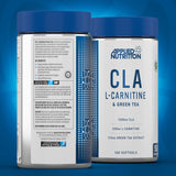 Applied Nutrition CLA L-Carnitine And Green Tea Capsules - 100 Caps - Gluta