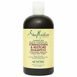 Sheamoisture Strengthen and Restore Shampoo for Damaged Hair 100% Pure Jamaican Black Castor Oil Cleanse and NourishShampoo